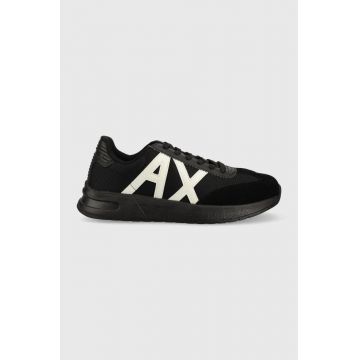 Armani Exchange sneakers culoarea negru