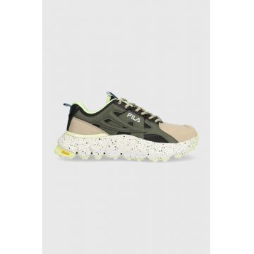 Fila sneakers Foglia femei, culoarea bej