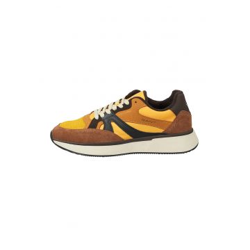 Pantofi sport cu detalii din piele intoarsa