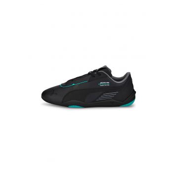 Pantofi sport de piele ecologica cu detaliu logo brodat R-Cat Machina