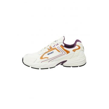 Pantofi sport din plasa cu model colorblock