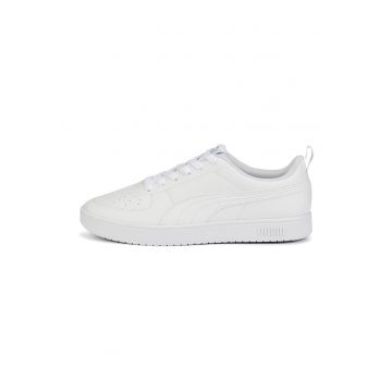 Pantofi sport unisex low-top de piele ecologica Rickie