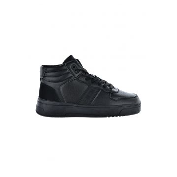 Pantofi sport mid-cut din piele ecologica