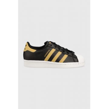 adidas Originals sneakers din piele Superstar culoarea negru GV6622