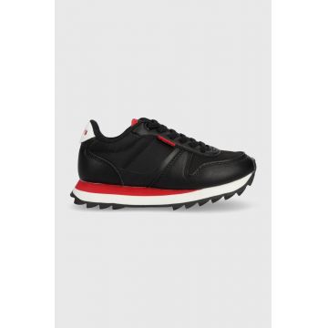 Levi's sneakers pentru copii culoarea negru