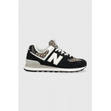 New Balance sneakers Wl574bi2 culoarea negru