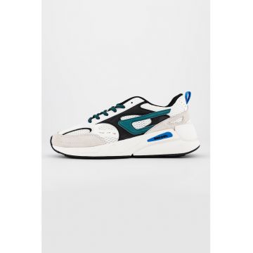 Pantofi sport cu garnituri de piele intoarsa Serendipity