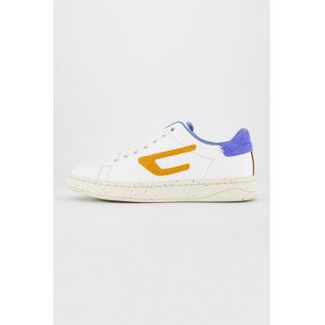 Pantofi sport de piele cu logo contrastant Athene