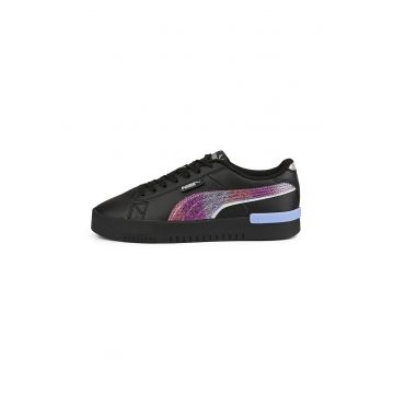Pantofi sport de piele ecologica cu logo stralucitor Jada Night Out