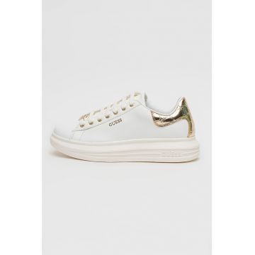 Pantofi sport din piele cu detalii cu logo Salerno