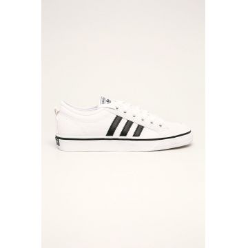 adidas Originals teniși Nizza CQ2333 CQ2333-WHT/BLK/WH