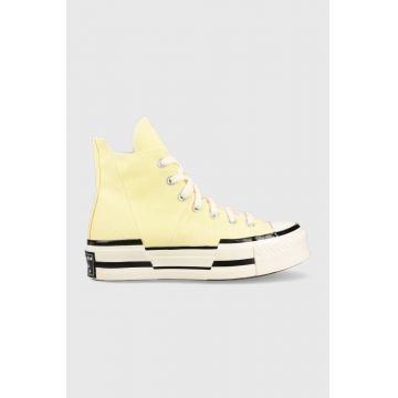 Converse tenisi Chuck 70 Plus culoarea galben