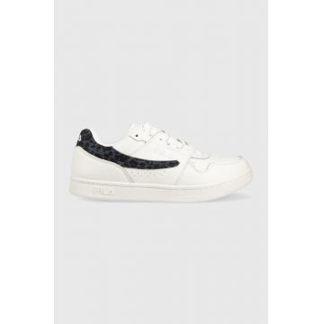 Fila sneakers din piele Arcade culoarea alb