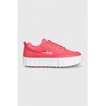 Fila sneakers Sandblast culoarea portocaliu