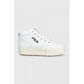 Fila sneakers Sandblast culoarea alb