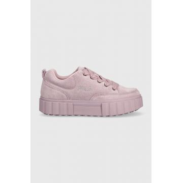 Fila sneakers Sandblast S culoarea violet