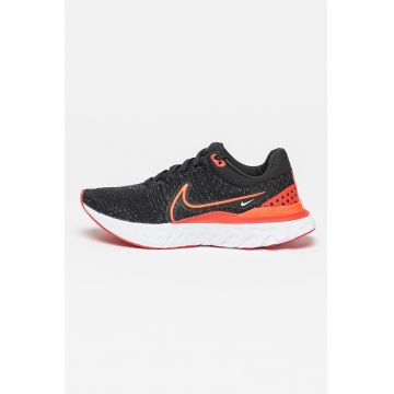 Pantofi cu insertii din material sintetic pentru alergare React Infinity Run Flyknit 3