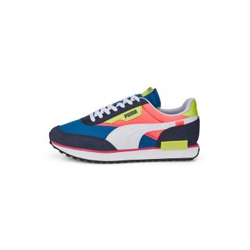 Pantofi sport unisex cu garnituri din piele intoarsa Future Rider 371149