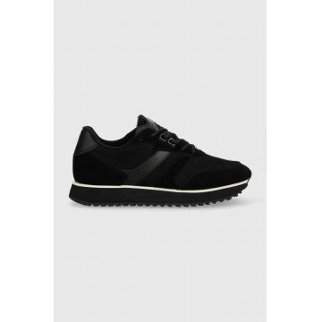 Gant sneakers Bevinda culoarea negru