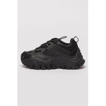 Pantofi sport de piele ecologica cu model masiv Trail