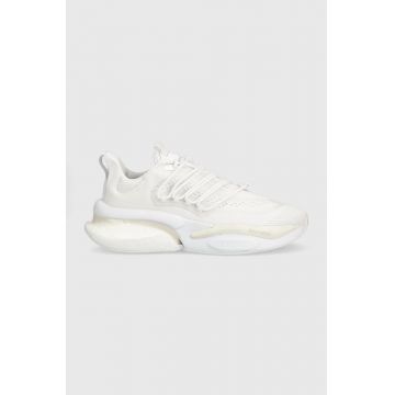 Adidas pantofi de alergat AlphaBoost V1 culoarea alb