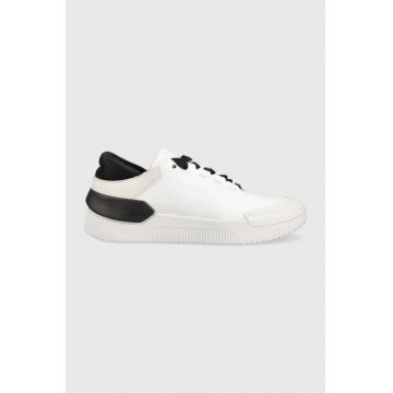 Adidas sneakers Court Funk femei, culoarea alb