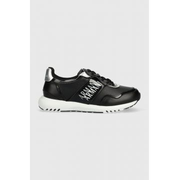 Armani Exchange sneakers culoarea negru