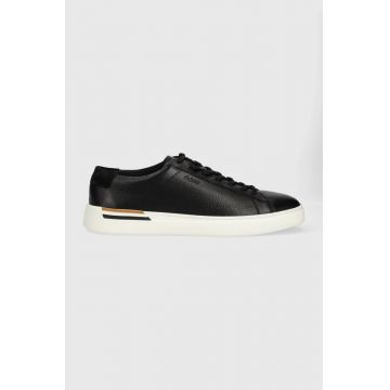 BOSS sneakers din piele Clint culoarea negru, 50486498