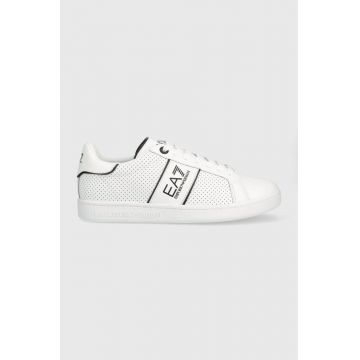 EA7 Emporio Armani sneakers din piele culoarea alb, X8X102 XK258 D611