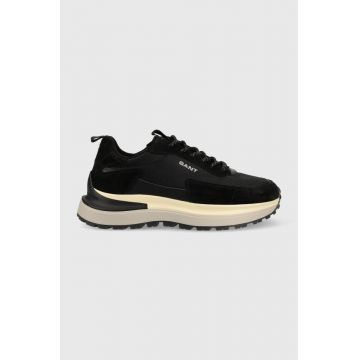 Gant sneakers Cazidy culoarea negru