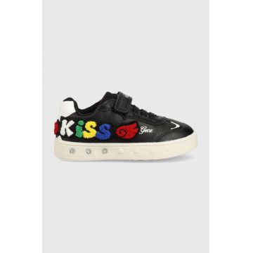 Geox sneakers pentru copii culoarea negru