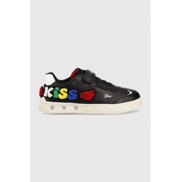 Geox sneakers pentru copii culoarea negru