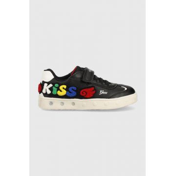 Geox sneakers pentru copii culoarea negru