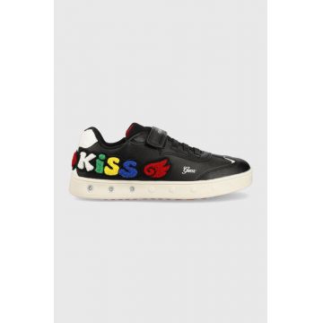 Geox sneakers pentru copii culoarea negru