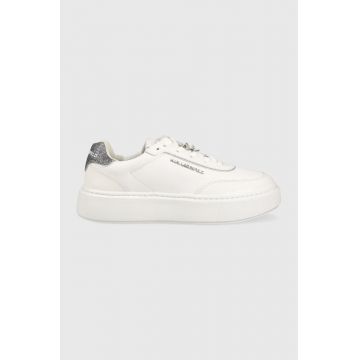 Karl Lagerfeld sneakers pentru bebeluși MAXI KUP culoarea alb KL62229