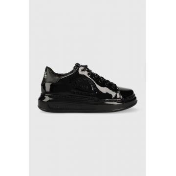 Karl Lagerfeld sneakers din piele KL62539S KAPRI culoarea negru