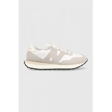 New Balance sneakers din piele MS237SE culoarea gri MS237SE-7SE