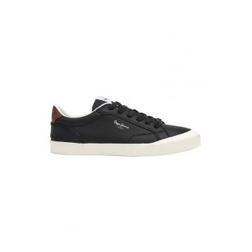Pantofi sport cu insertii de piele intoarsa