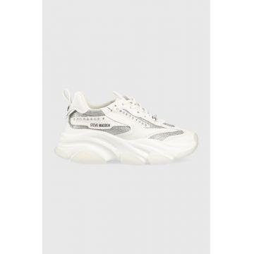 Steve Madden sneakers Possesionr culoarea alb, SM11002270