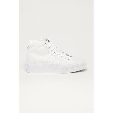 adidas Originals teniși femei, culoarea alb FY2782