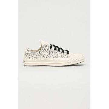 Converse teniși 170285C femei, culoarea bej 170285C-NEUTRAL