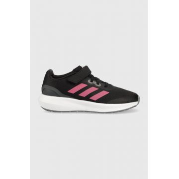 Adidas sneakers pentru copii RUNFALCON 3.0 EL K culoarea negru