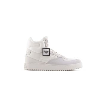 Emporio Armani sneakers culoarea alb, X4Z114 XN735 S439