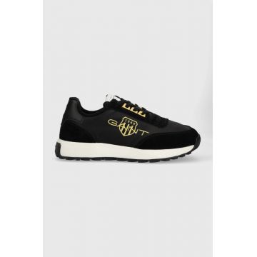 Gant sneakers Garold culoarea negru