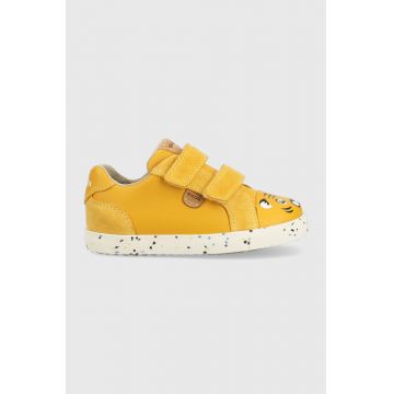Geox sneakers pentru copii culoarea galben