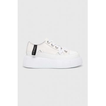 Inuikii sneakers din piele Leather Matilda Low culoarea alb, 30102-033