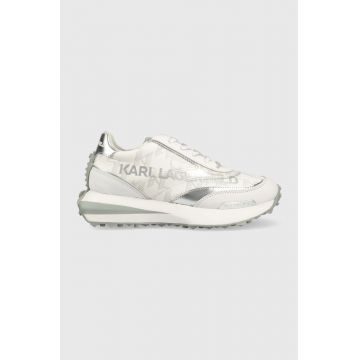 Karl Lagerfeld sneakers KL62928 ZONE culoarea alb