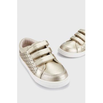 Mayoral sneakers pentru copii culoarea auriu