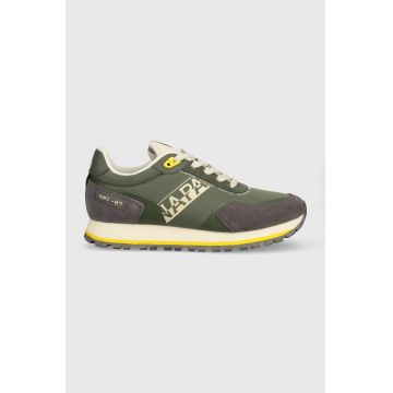 Napapijri sneakers Lotus culoarea verde, NP0A4HLG.GAE