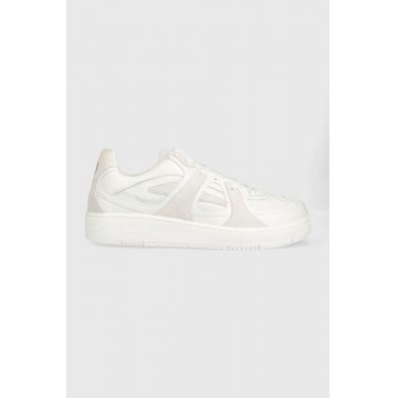 Trussardi sneakers Laurel Cup culoarea alb, 77A00485 9Y099998